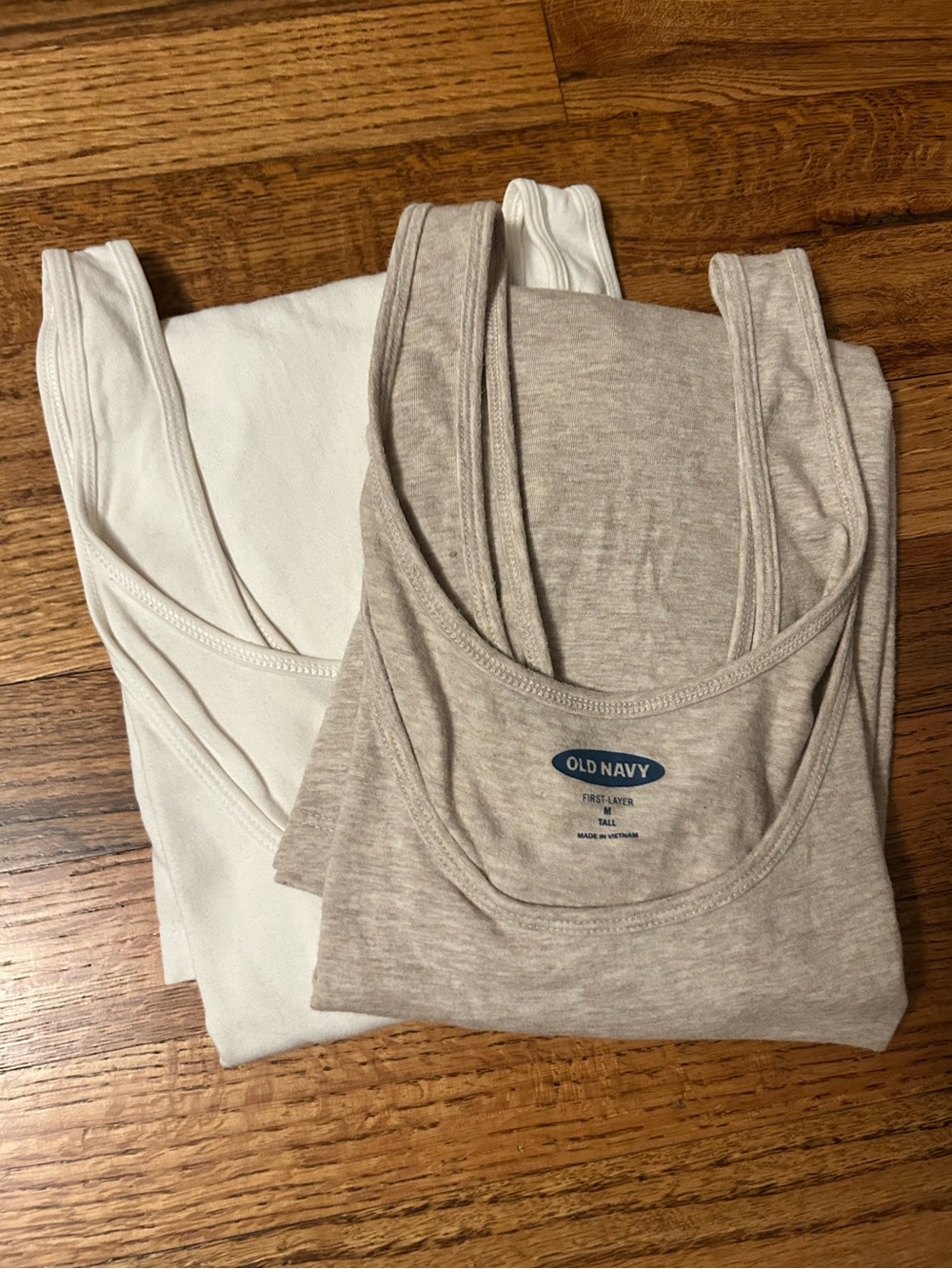 Old Navy First Layer Tank Top, set of 2